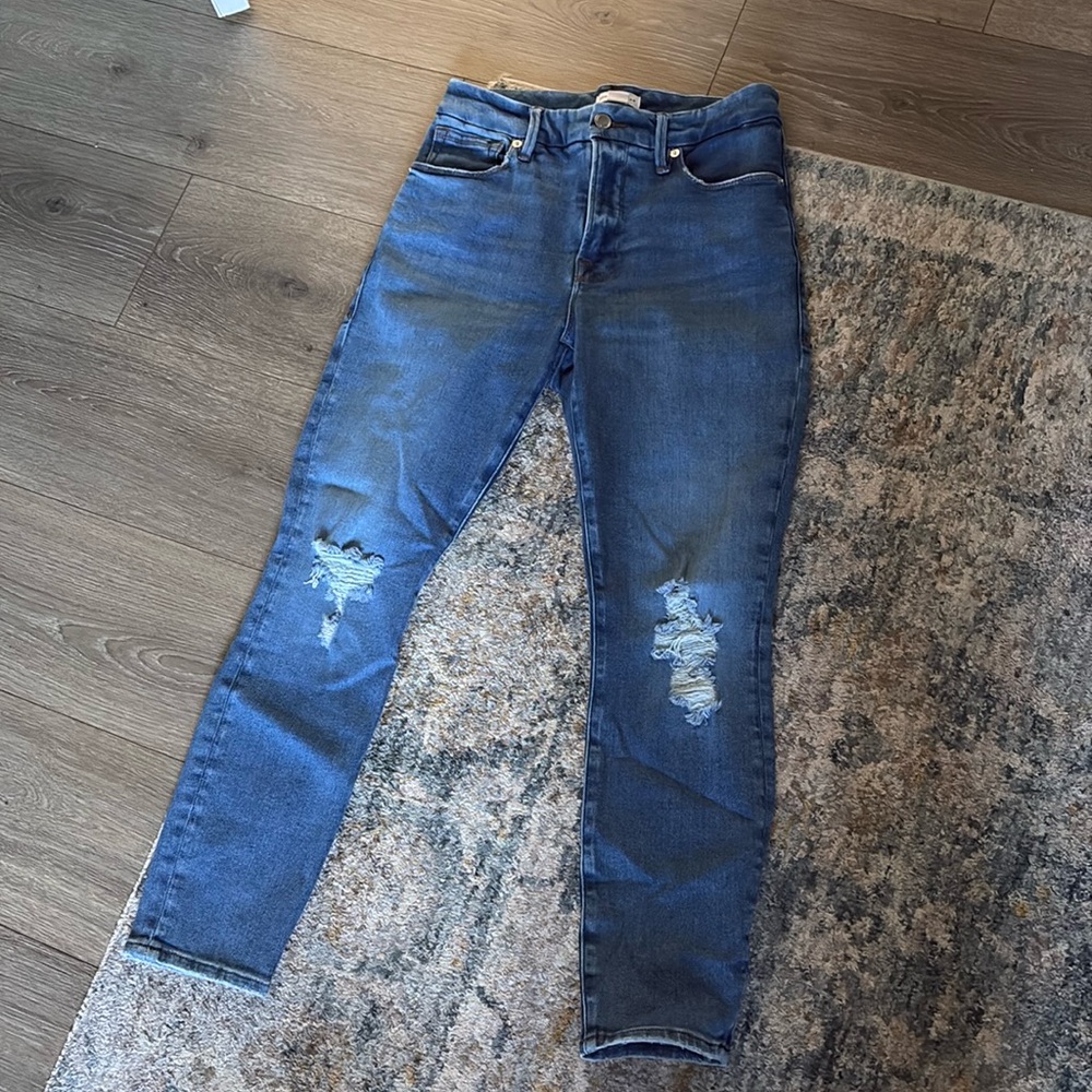 Good American Blue Skinny Jeans